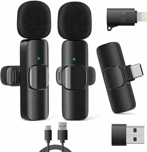 AirMic™ | Micrófonos Profesionales inalámbricos 2 en 1 para Iphone o Android 🛒 |Envío GRATIS - 40% DE DESCUENTO|