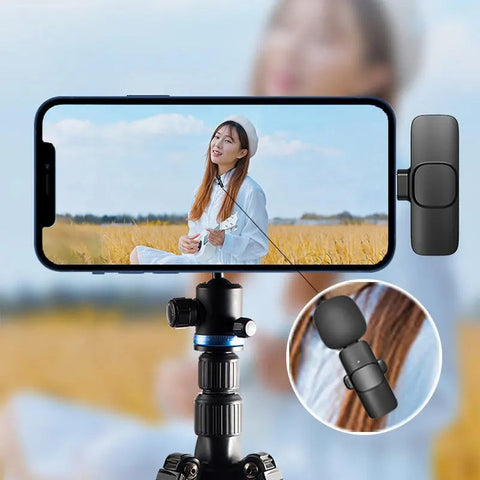 AirMic™ | Micrófonos Profesionales inalámbricos 2 en 1 para Iphone o Android 🛒 |Envío GRATIS - 40% DE DESCUENTO|