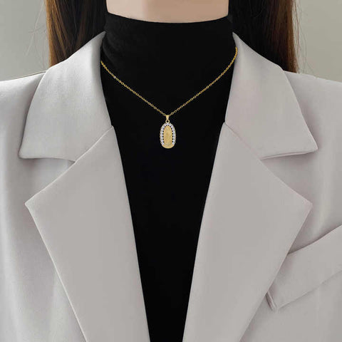 GraceLink™ | Collar Con Dije De La Virgen Laminado En Oro 🛒🔥🎁 |Envío GRATIS - 40% DE DESCUENTO|