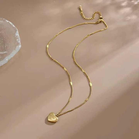 GleamLove™ | Gargantilla Con Dije De Corazon Para Mujer Laminada En Oro 18K Love 🛒🔥🎁 |Envío GRATIS - 40% DE DESCUENTO|