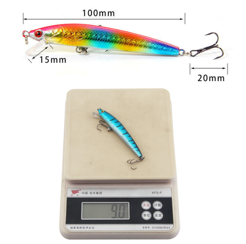 LureX™| Señuelos De Plástico Para Pesca Señuelo Artificial De Superficie De 10 Cm y 9 Gramos Para Pesca Señuelo Artificial De Superficie 🛒🔥🎁 |Envío GRATIS - 35% DE DESCUENTO|