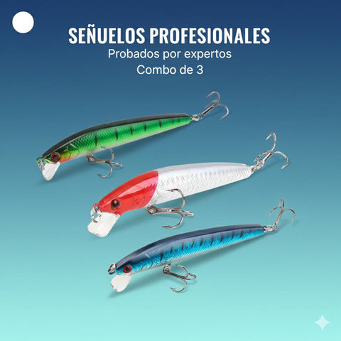 LureX™| Señuelos De Plástico Para Pesca Señuelo Artificial De Superficie De 10 Cm y 9 Gramos Para Pesca Señuelo Artificial De Superficie 🛒🔥🎁 |Envío GRATIS - 35% DE DESCUENTO|